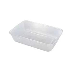 Rectangular Plastic Containers 500ml - PP Food Storage Containers (500 Pack)