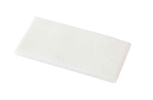 NAPKIN 2PLY DINNER QUILTED GT FOLD WHITE