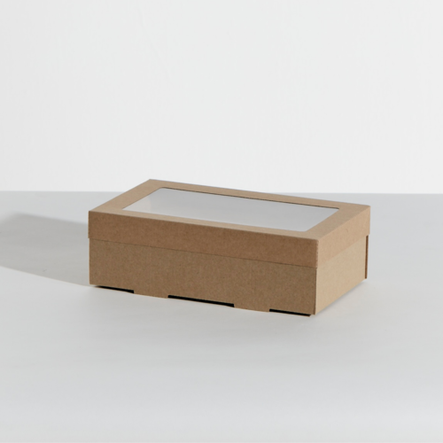 CATERING BOX EXTRA SMALL TRAY 1 KRAFT