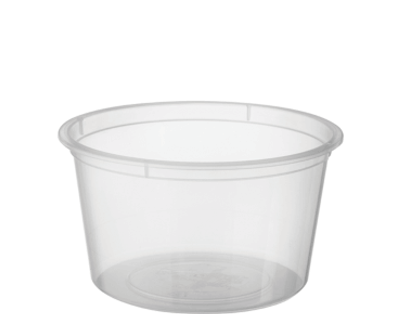 Round Food Containers 120ml - Small PP Containers (1000 Pack)