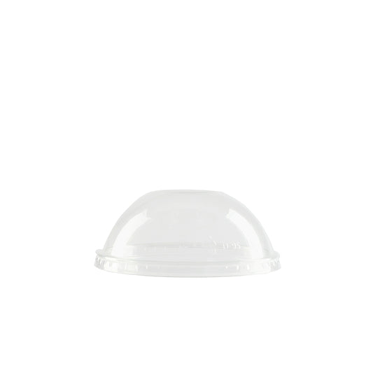 Clear dome-shaped lid