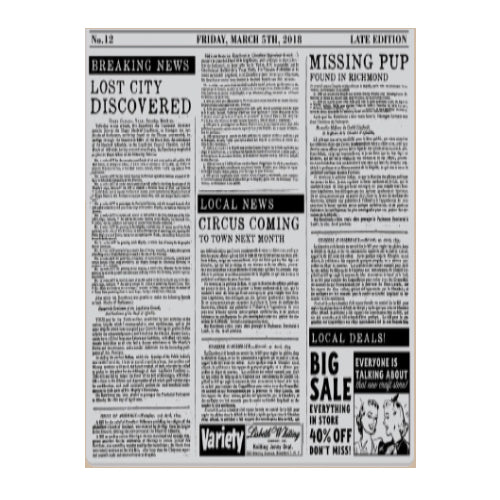 GREASEPROOF PAPER NEWSPRINT 1/2 CUT