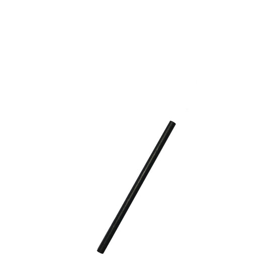 Paper Straws Black Cocktail 5mm x 120mm - Eco-Friendly Biodegradable Straws (2500 Pack)