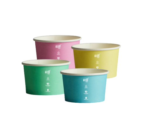 ICE CREAM CUP 8OZ PASTEL