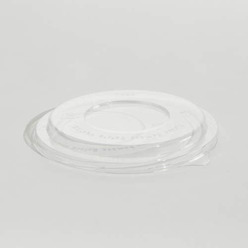 Clear plastic lid