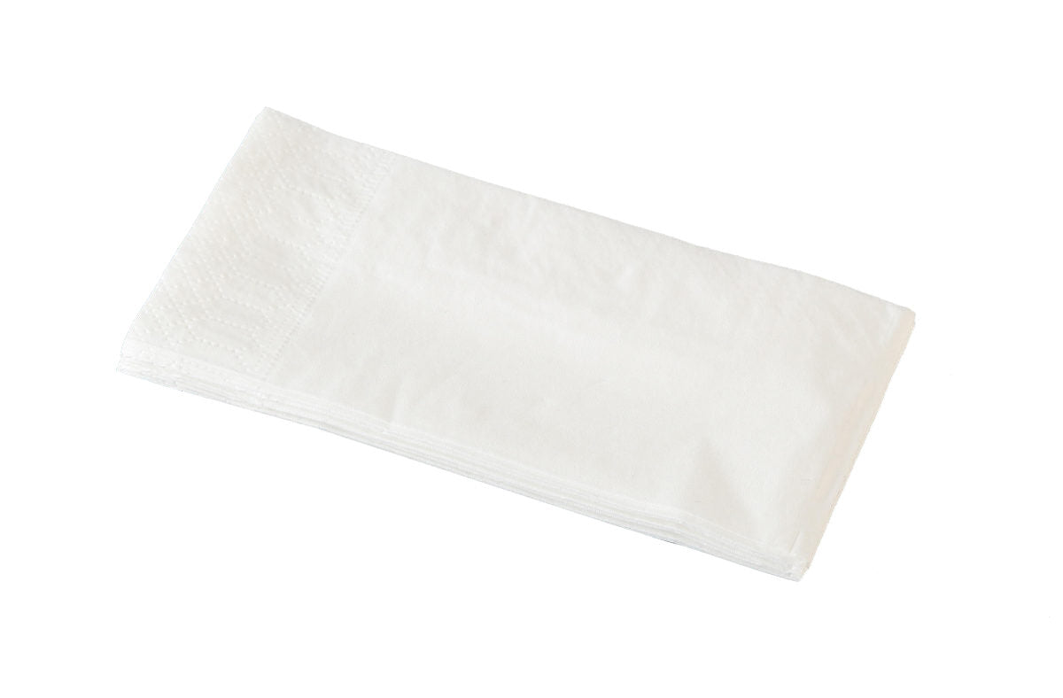 NAPKIN 2PLY LUNCH GT FOLD WHITE