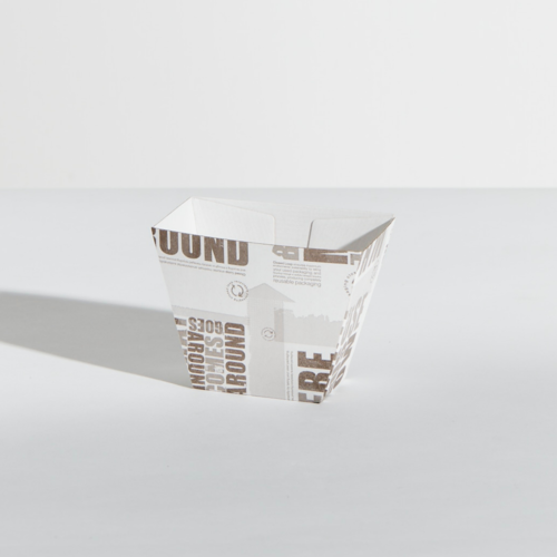 Chip Cups Printed Original Enviro - Paper Food Containers (500 Pack)