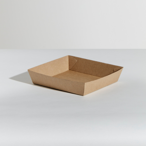 OPEN TRAY 2 KRAFT (178MM X 178MM X 45MM)