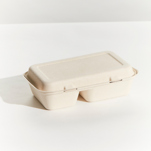 2 compartment snack box