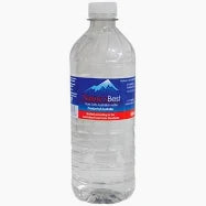 bottled water 600ml